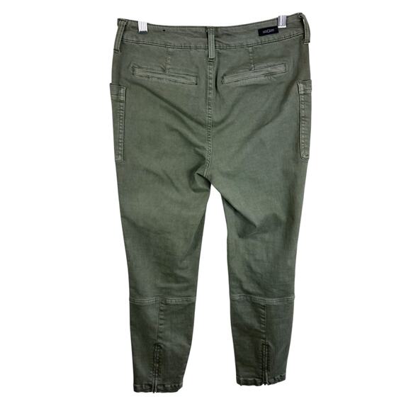 Liverpool Kylie Cropped Cargo Mid Rise Zipper Lower Leg Skinny Jeans Size 2 26 - Picture 5 of 11